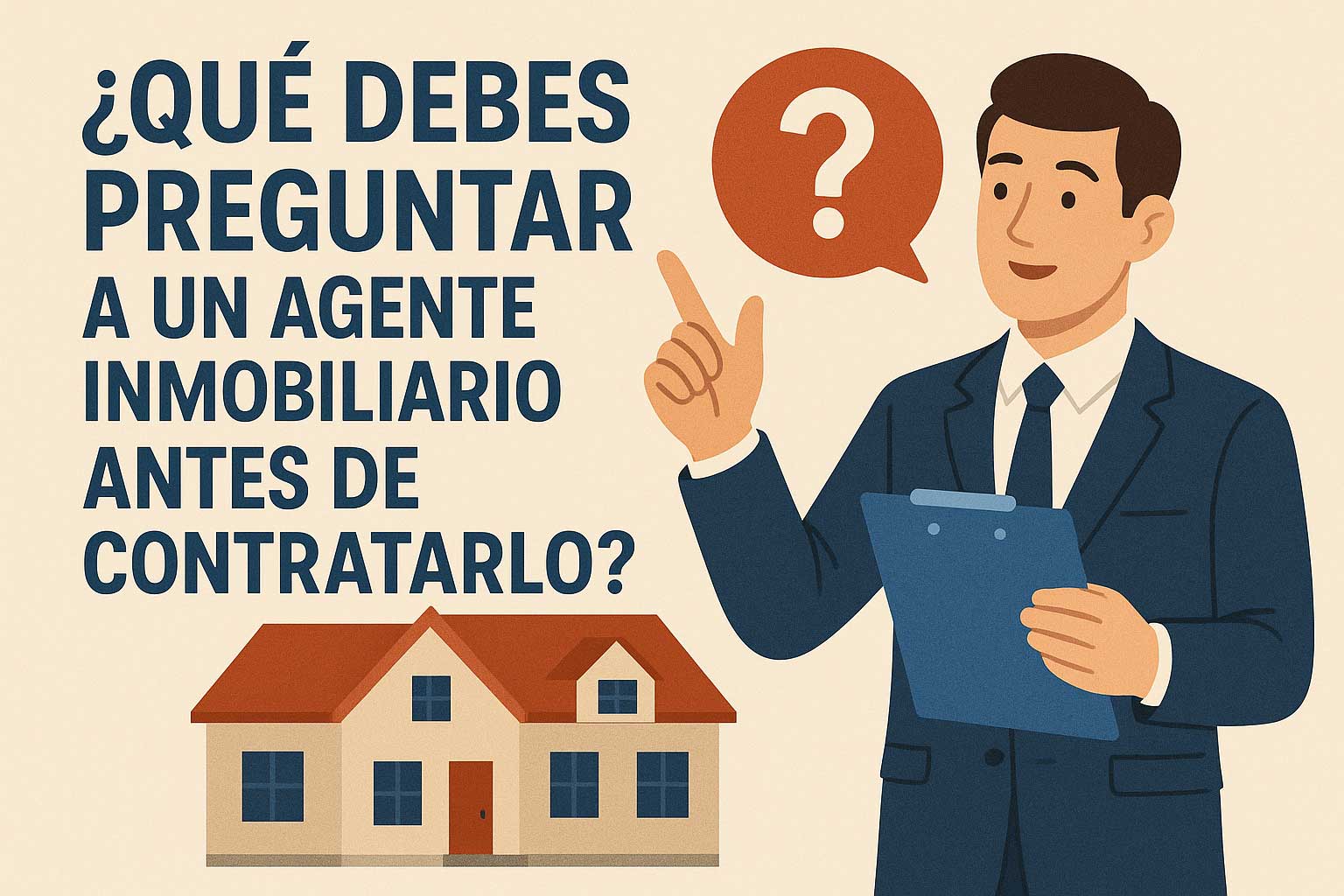 ¿Qué Debes Preguntar a un Agente Inmobiliario Antes de Contratarlo?