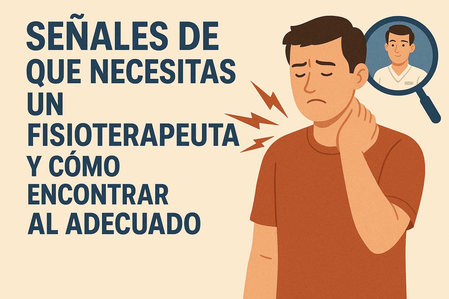 Señales de que Necesitas un Fisioterapeuta y Cómo Encontrar al Adecuado