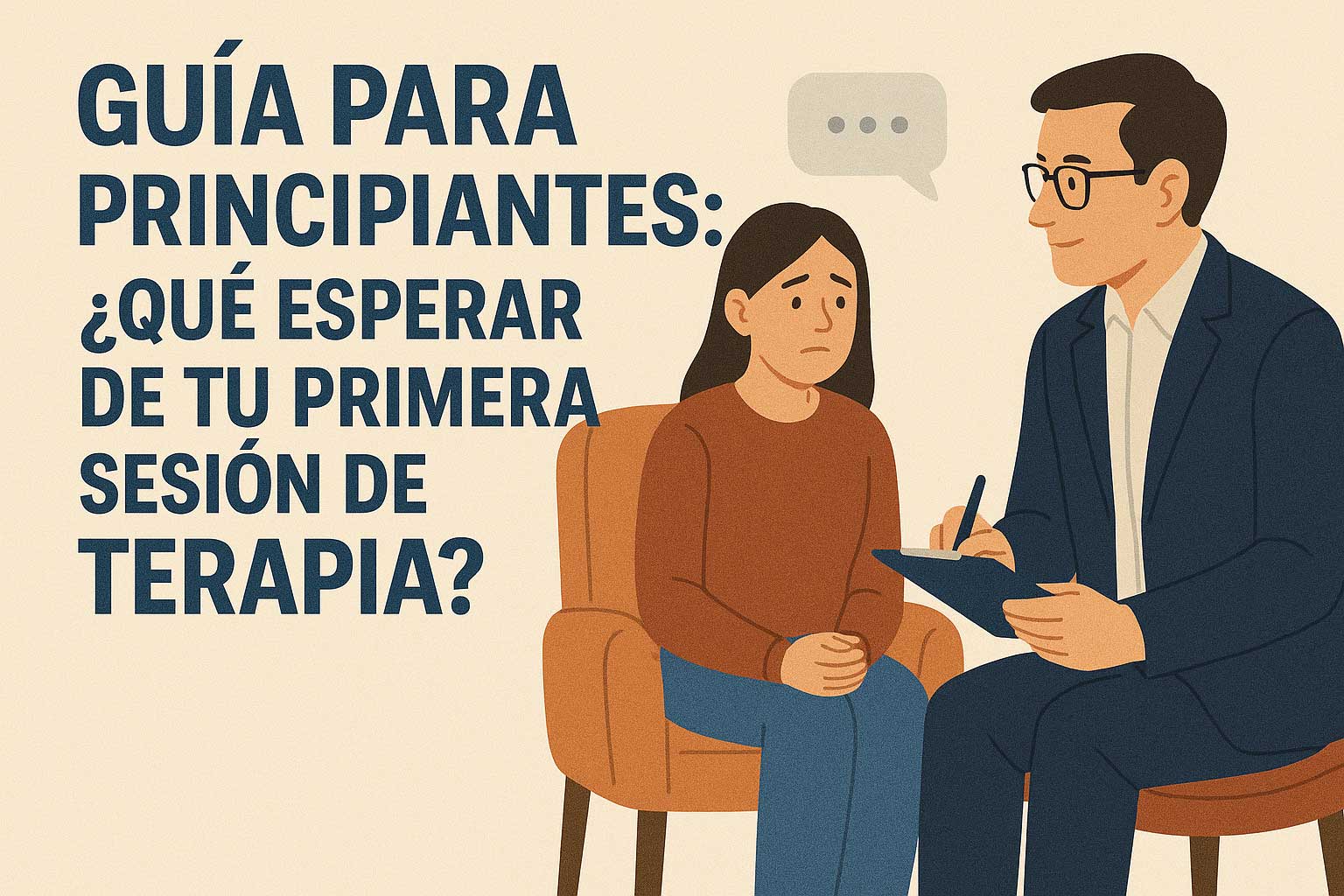 Guía para Principiantes: ¿Qué Esperar de tu Primera Sesión de Terapia?