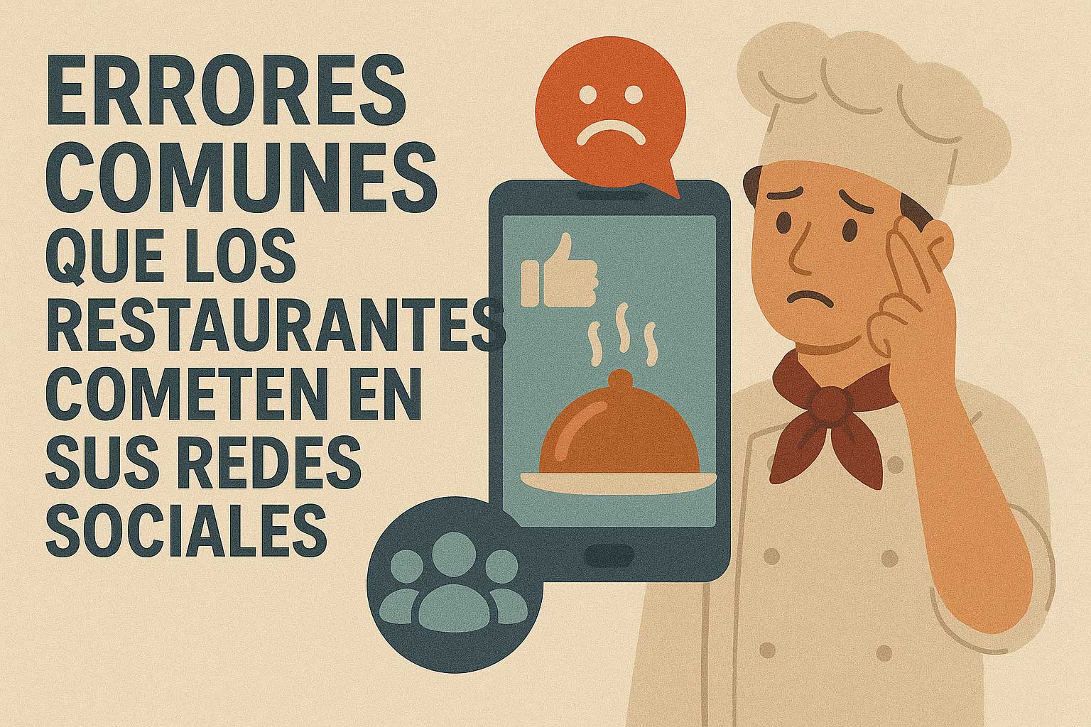 Errores Comunes que los Restaurantes Cometen en sus Redes Sociales
